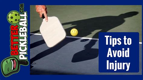 How to avoid pickleball injuries