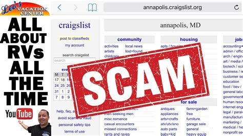 As sometimes happens with these kinds of pages, Craigslist has become a hunting ground for fraudsters trying to scam the people who read these ads. In fact, there’s even an “Avoid scams & fraud” section on the website offering advice on how to improve security in transactions. How to recognize scams on Craigslist.