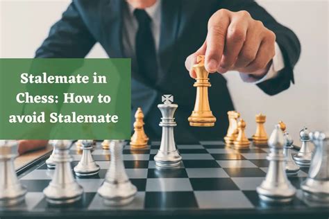 How to avoid stalemate in chess