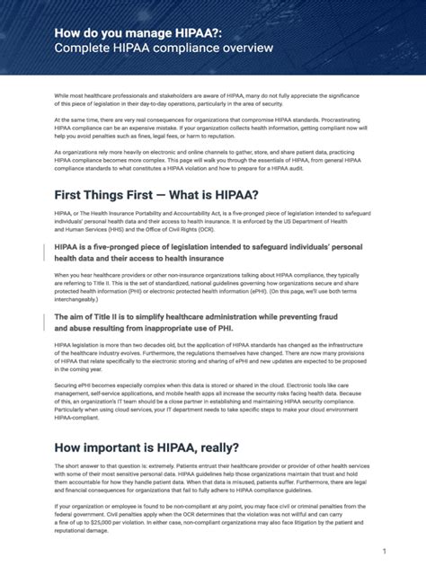 How to avoid the devastating consequences of HIPAA …