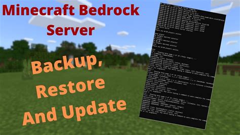 How to backup minecraft server