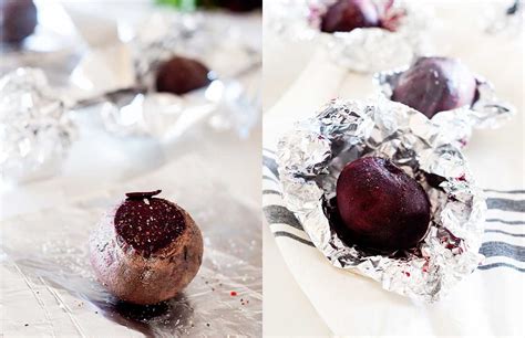 How to bake beets in tin foil