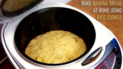 How to bake in rice cooker