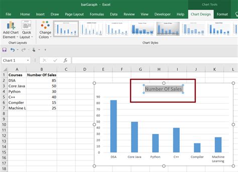How to bar graph in excel