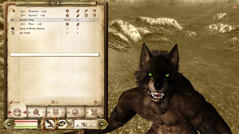 How to be a werewolf in oblivion