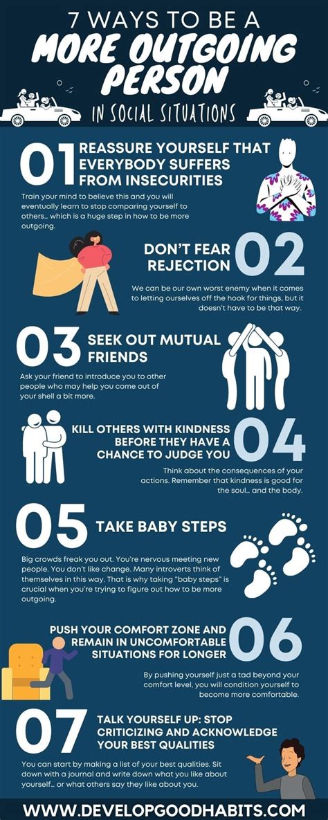 How to be more outgoing. If you want to know how to be memorable in social settings, this is one of the best ways to do it. 9. Embrace Your Quirks. Remember, the world will be a boring place if we’re all trying to be like each other. If you want to know how to be more outspoken and confident, you need to embrace your quirks. 