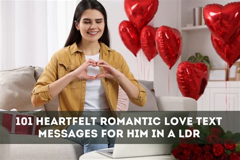 How to be romantic in text