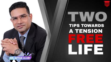 How to be tension free in life