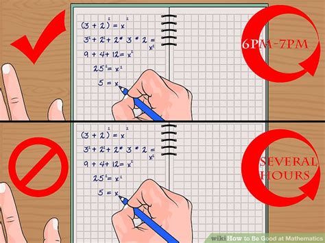 How to be very good in mathematics