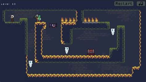 Choppy Orc is a simple game in concept that gets quite complicated in execution when venturing through the later levels. For example, Level 13 of Choppy Orc is a puzzle easily solved in a few moves, but figuring out those moves can be a great challenge for players. The same goes for Level 15 of Choppy Orc which, while looking simple at …. 