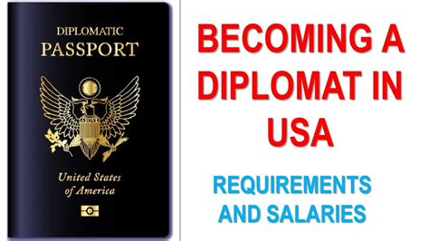 How to become a diplomat. From what the author has gathered, the diplomat occupation comes with lots of responsibilities and requirements, commonly involving government to government (G2G) relations. As a matter of fact, becoming a diplomat is not as easy and fun as it seems due to the obligations as well as responsibilities that need to put into account. 