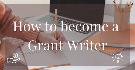 How to become a grant writer. Things To Know About How to become a grant writer. 