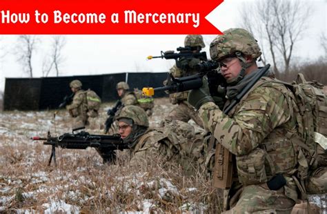 How to become a mercenary. For anyone who's ever considered a career as a warrior-for-hire—or who just wants to learn more about the lifestyle—How to Become a Mercenary is the ultimate guide to all the history, training, and equipment information you'll ever need! Mercenaries—who are often trained as part of the best Special Forces, including American Delta Force, British SAS, … 