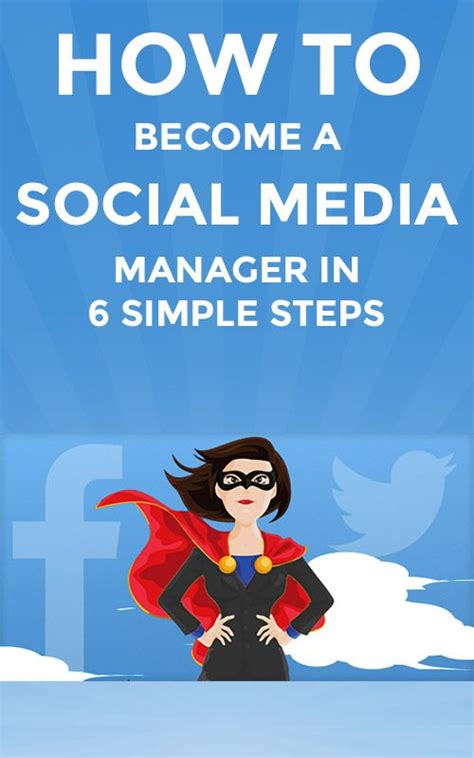 How to become a social media manager. Here are the six steps you need to become the best social media manager for your business. 1. Start Community-Building. The first step to social media success is to surround yourself with a strong community. If you already have your accounts created, spend a little time exploring on each platform. 