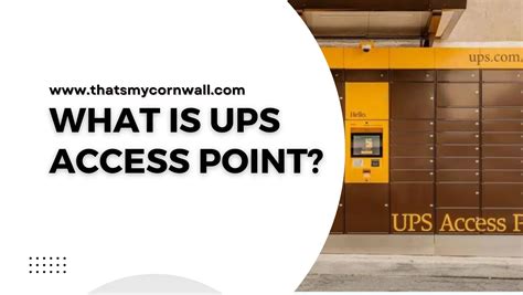 How to become a ups access point. An identification document with a photo will be required to collect the goods. You can also drop off labeled and prepaid UPS Returns parcels at any UPS Access Point location. Any package dropped off at a UPS Access Point location must not exceed 20 kg in weight or 80 cm in length and must already include a UPS prepaid shipping label. 