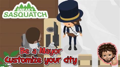 How to become mayor in sneaky sasquatch. Is it possible to become mayor in sneaky sasquatch? I talked to the mayor and said his term was ending soon so i’d figure i’d ask. Advertisement Coins. 0 coins. Premium Powerups Explore Gaming. Valheim Genshin ... Is it possible to become mayor in sneaky sasquatch? I talked to the mayor and said his term was ending soon so i’d figure i ... 