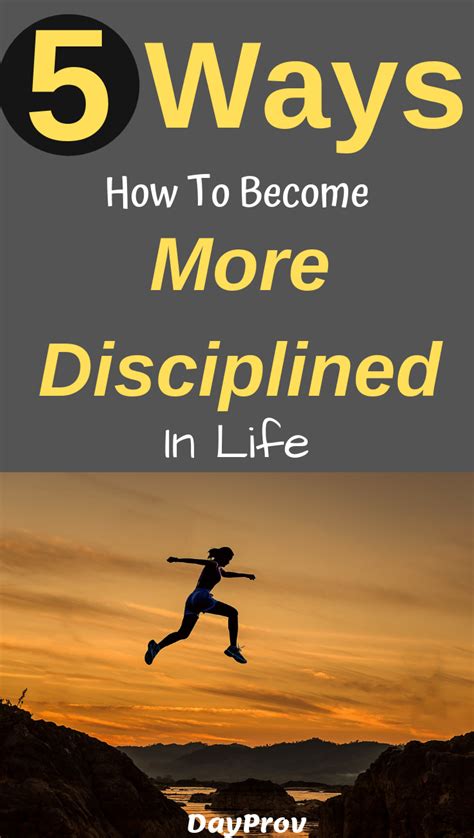 How to become more disciplined. How You Can Become More Disciplined. For many of you reading this, the fact that discipline is essential to making lasting changes is no surprise. But the real question you might be pondering is: ... 