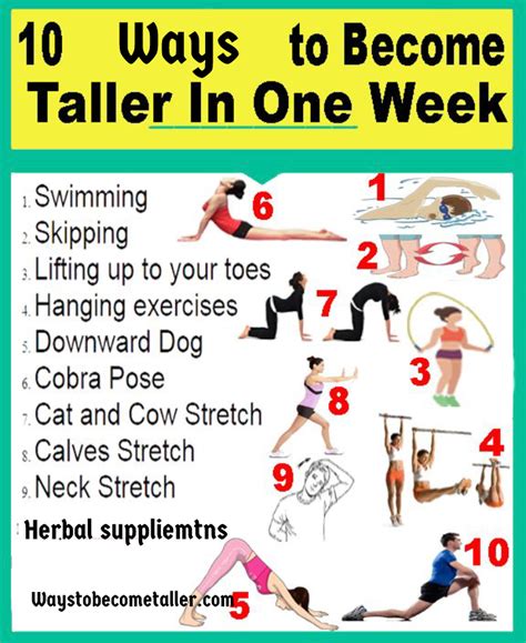 How to become tall in one month