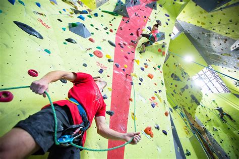 How to belay indoor rock climbing.  This comprehensive guide provides a st...