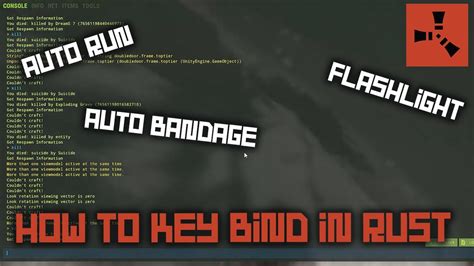 How to bind keys in rust