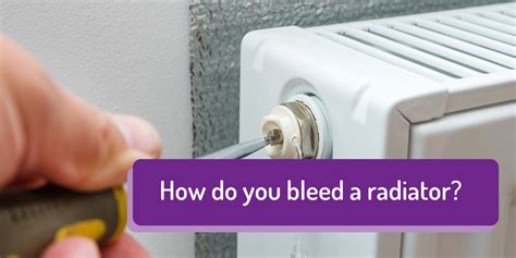 How to bleed radiator in home