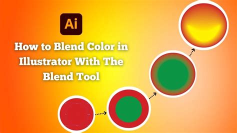 How to blend in illustrator