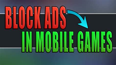 How to block ads in games