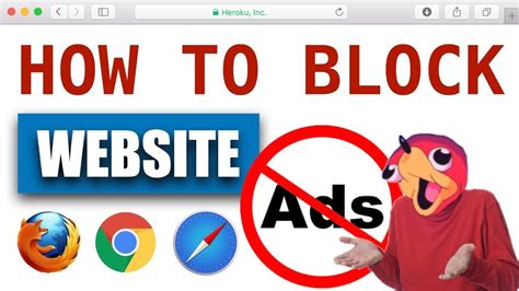 How to block ads in websites