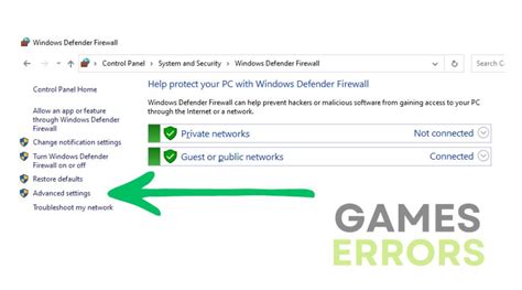 How to block games exe in firewall