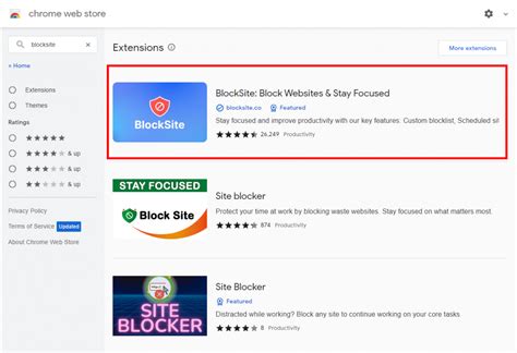 How to block particular website in chrome