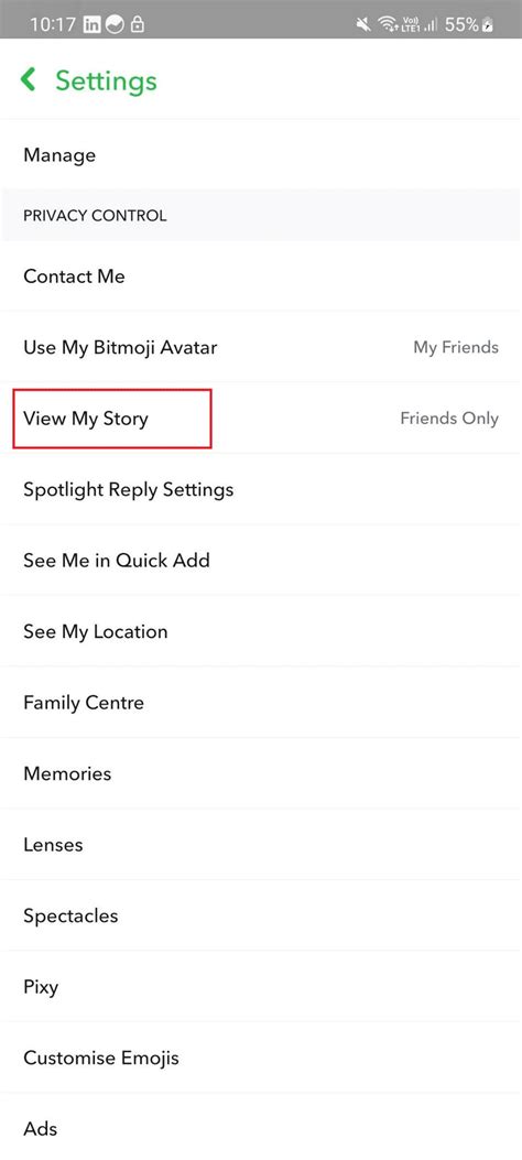 How to block someone from viewing your public story on snapchat.  Tapping on Custo...