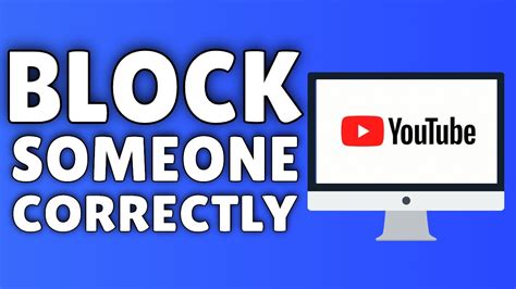 How to block someone youtube. Things To Know About How to block someone youtube. 