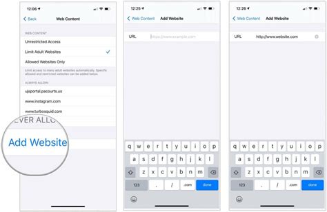 How to block website in my phone
