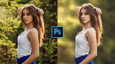 How to blur image background in photoshop