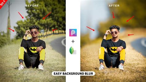 How to blur image in snapseed