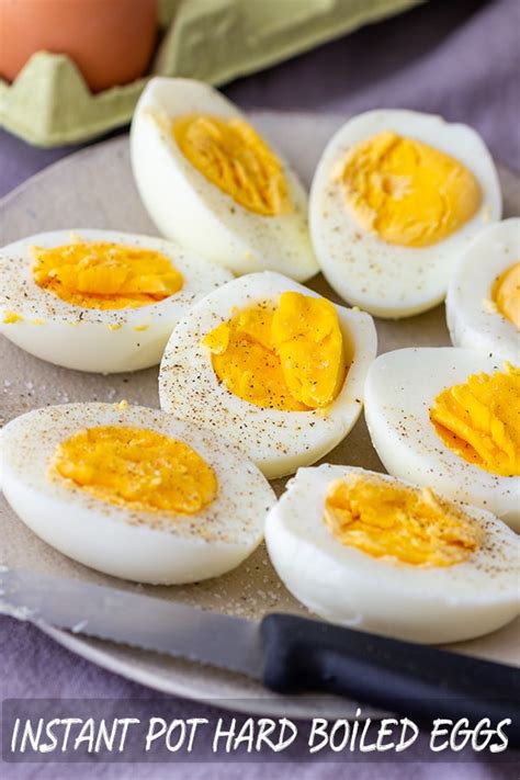 How to boil eggs in instant pot