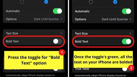 How to bold text in iphone
