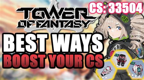 How to boost CS in Tower of Fantasy