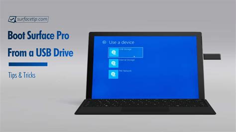 How to boot surface laptop 5 from usb.  Booting from a USB device doesn’t ...