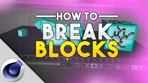 How to break a block in minecraft