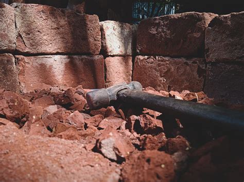 How to break a brick in half