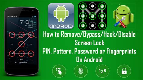 How to break pin password in android