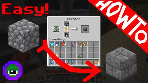 How to break stone in minecraft