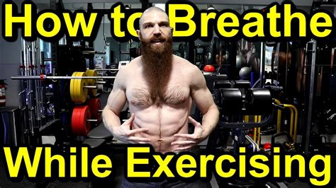 How to breathe while exercising in gym