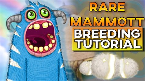 How to breed rare mammott on air island. 0:00 / 4:56 How to Breed Epic Mammott (AIR ISLAND) | My Singing Monsters wbangcaHD 505K subscribers Subscribe 139 Share Save 8.7K views 4 years … 