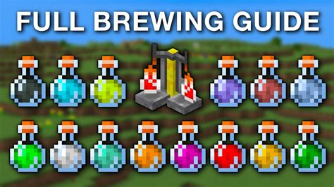 How to brew potion in minecraft