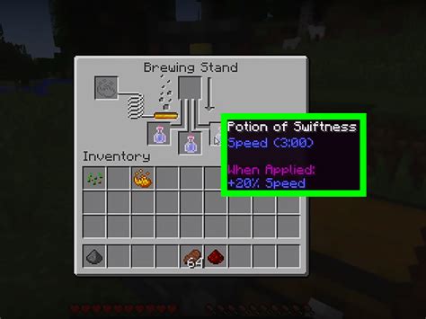 How to brew speed potion in minecraft