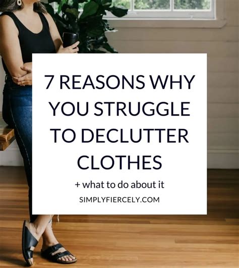 How to brutally declutter clothes