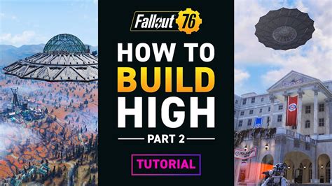 How to build FLOATING CAMPS in 2022 Part 2 Fallout 76 Camp Build