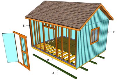 How to build a 12x16 shed HowToSpecialist How to Build, Step by